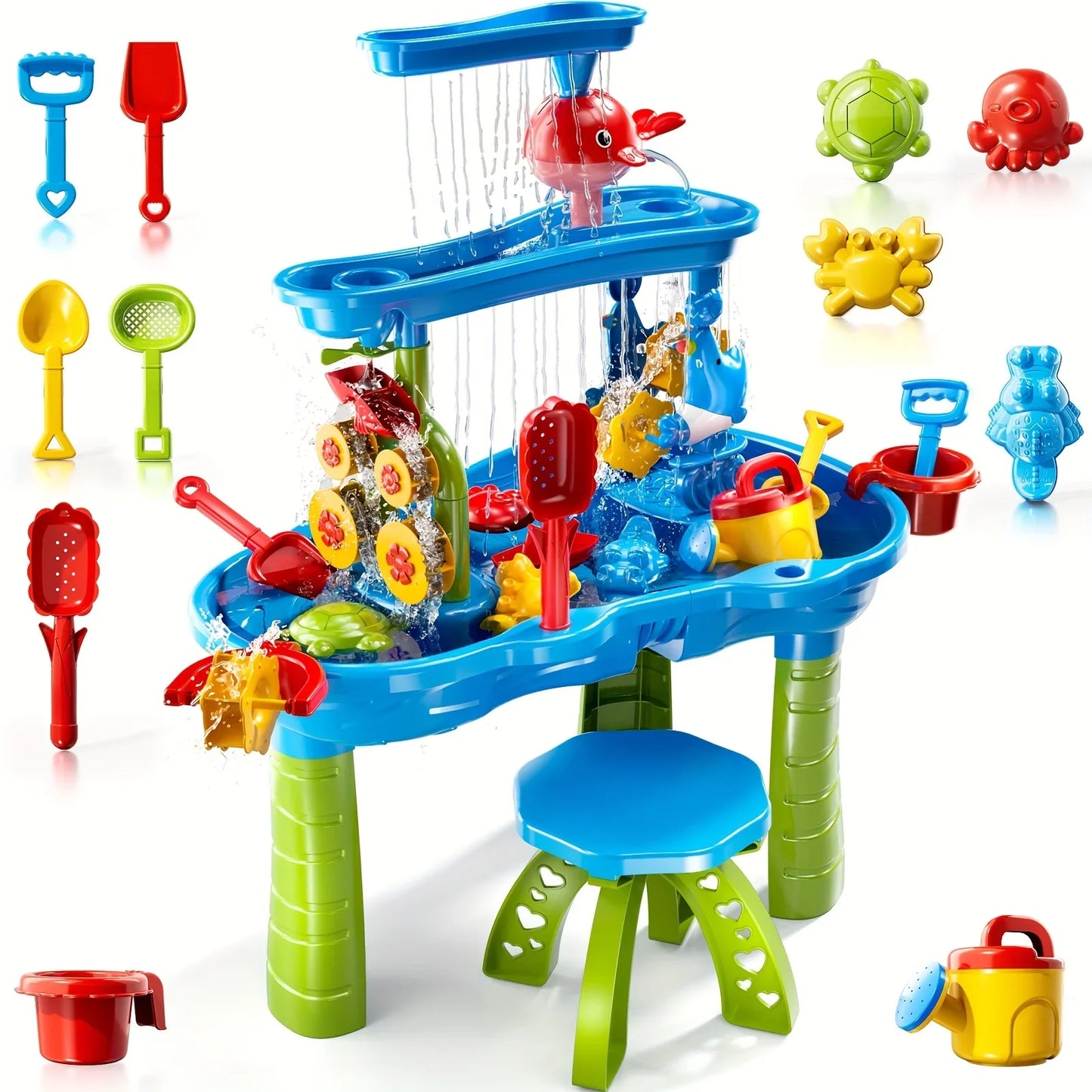 Children Water Table 3-Layer Set Kids Water Table