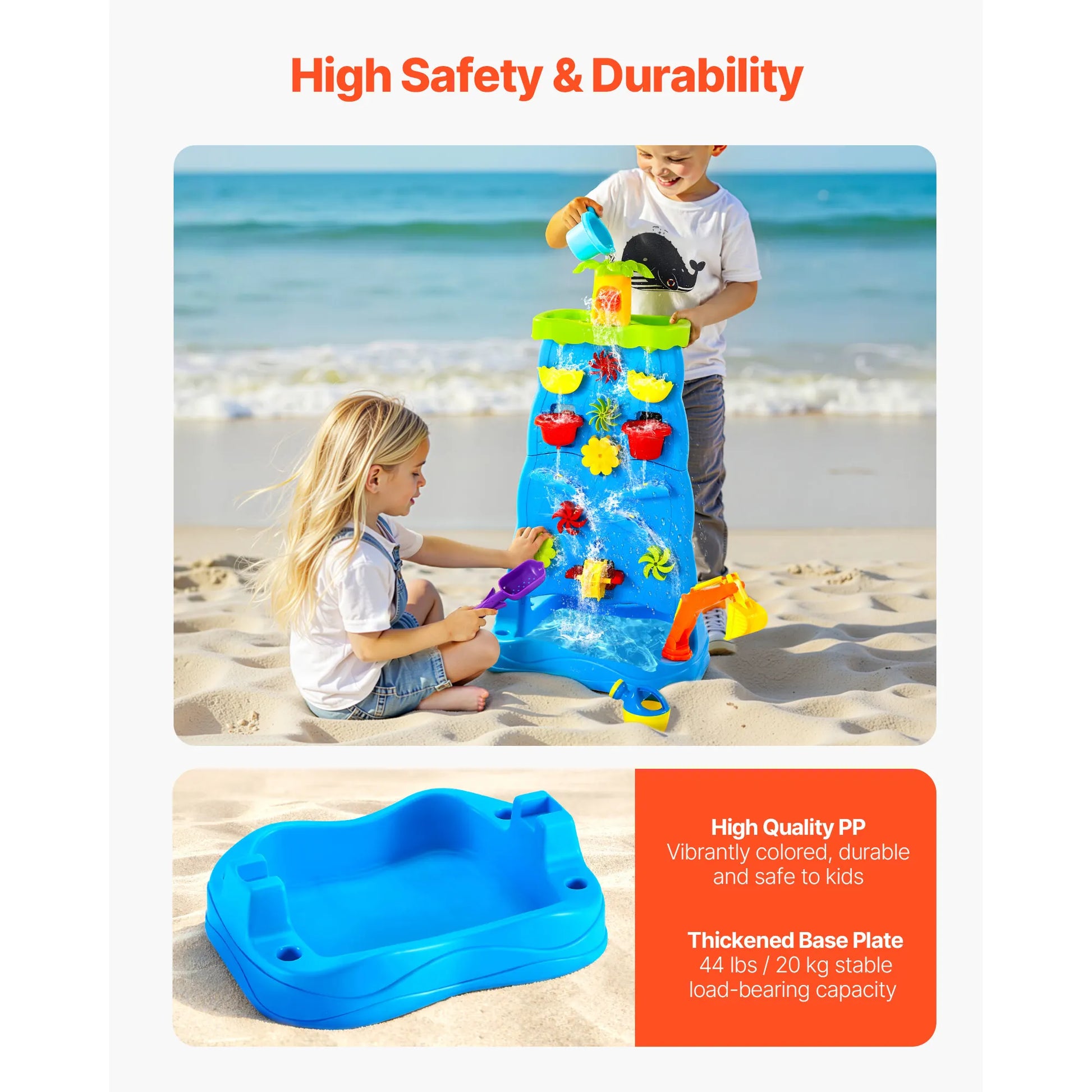 Double Sided Summer Sand And Water Table Kids Water Table