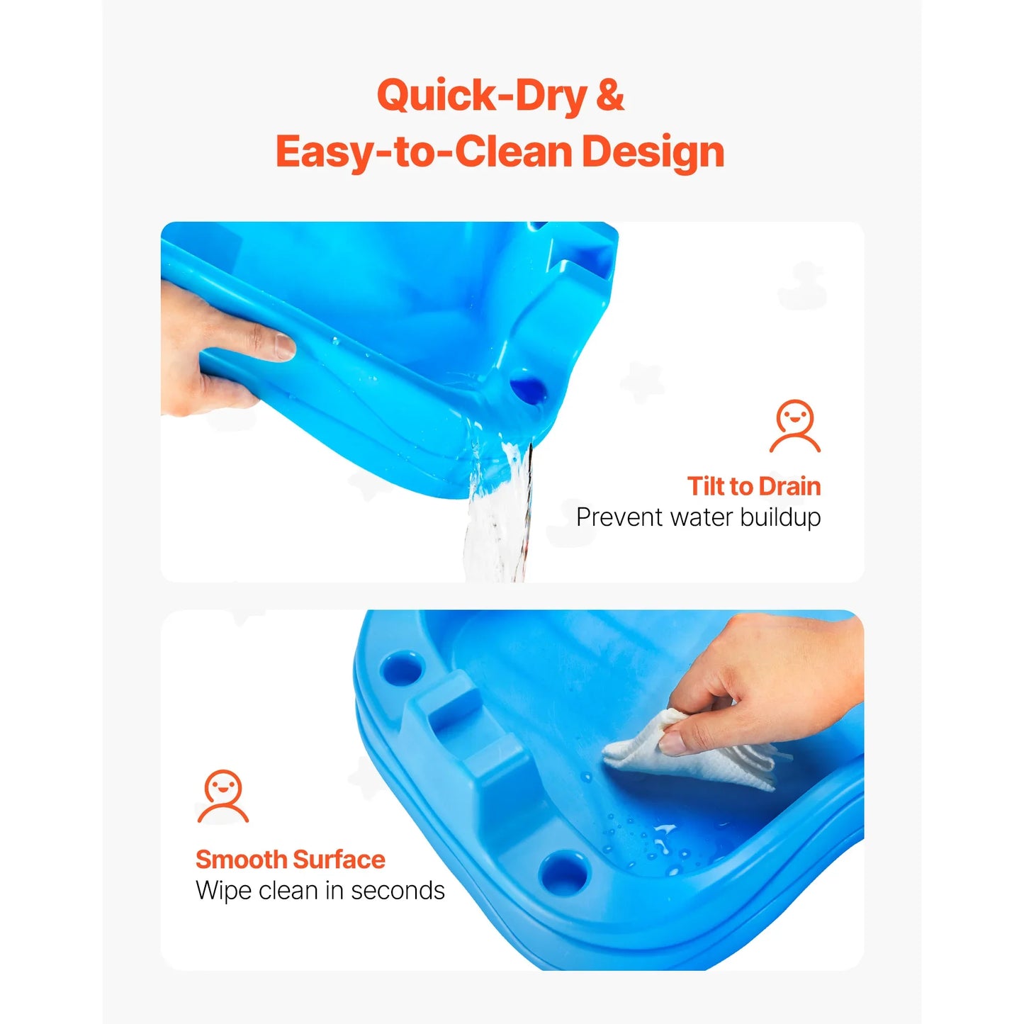 Double Sided Summer Sand And Water Table Kids Water Table