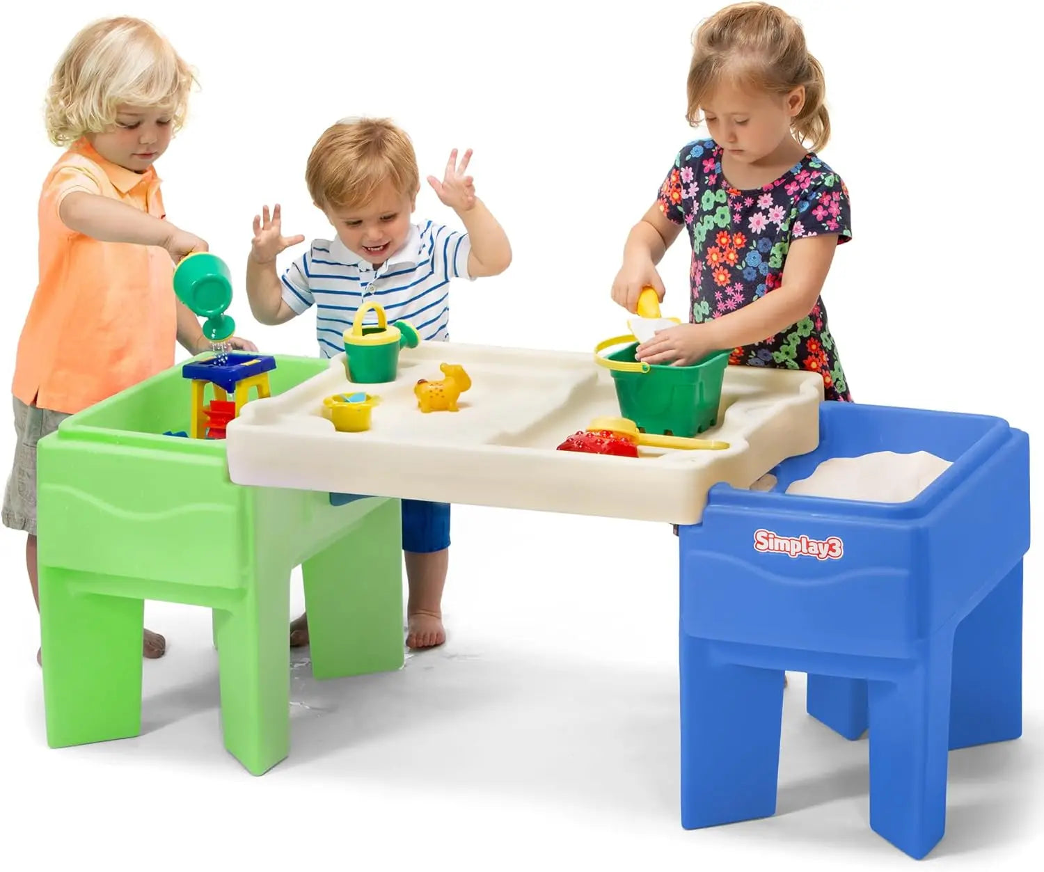 In And Out Sand and Water Table Set Kids Water Table