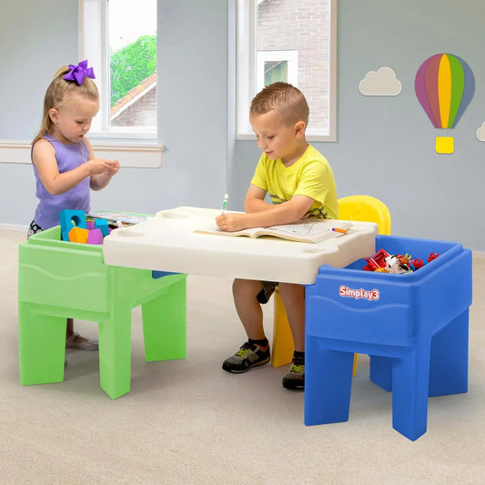 In And Out Sand and Water Table Set Kids Water Table