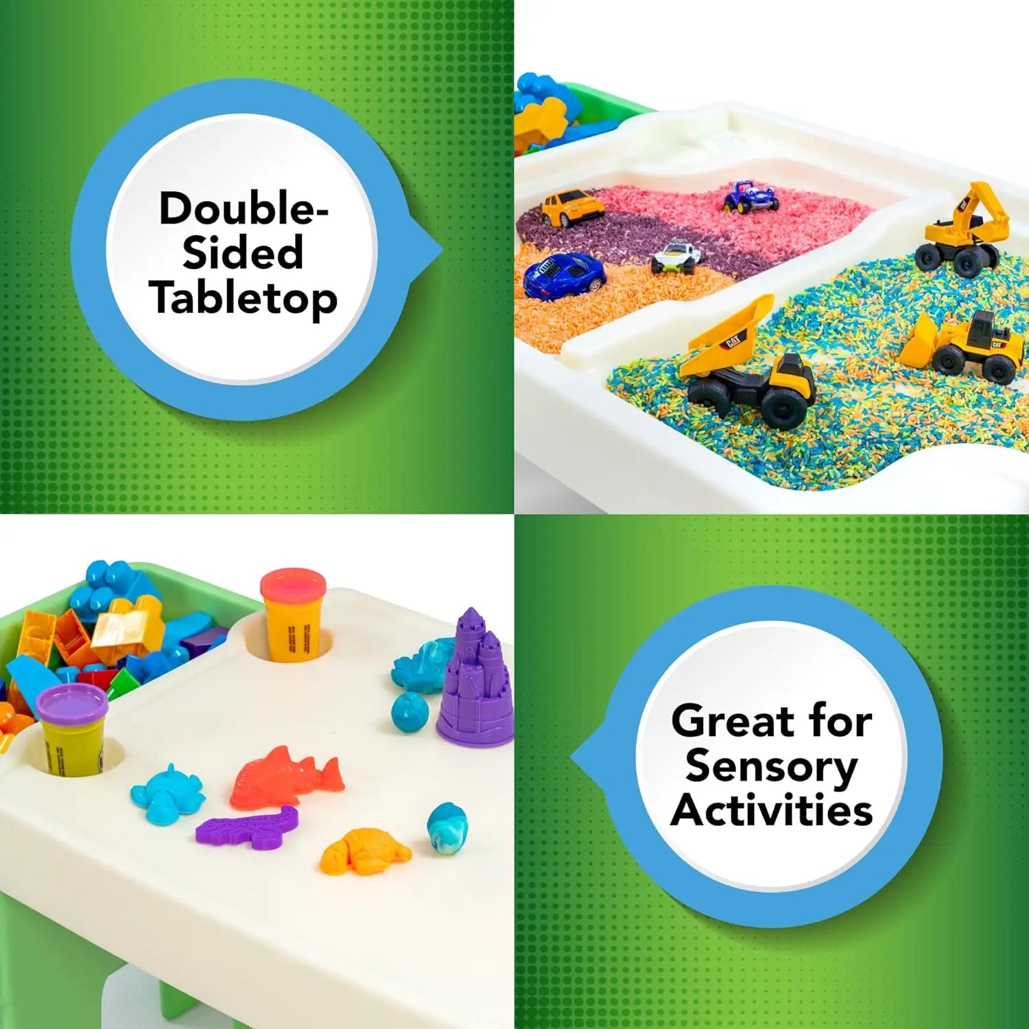 In And Out Sand and Water Table Set Kids Water Table