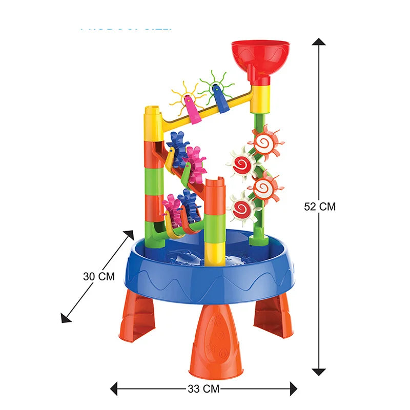 Kids Sand And Water Table DIY Toy Set Kids Water Table