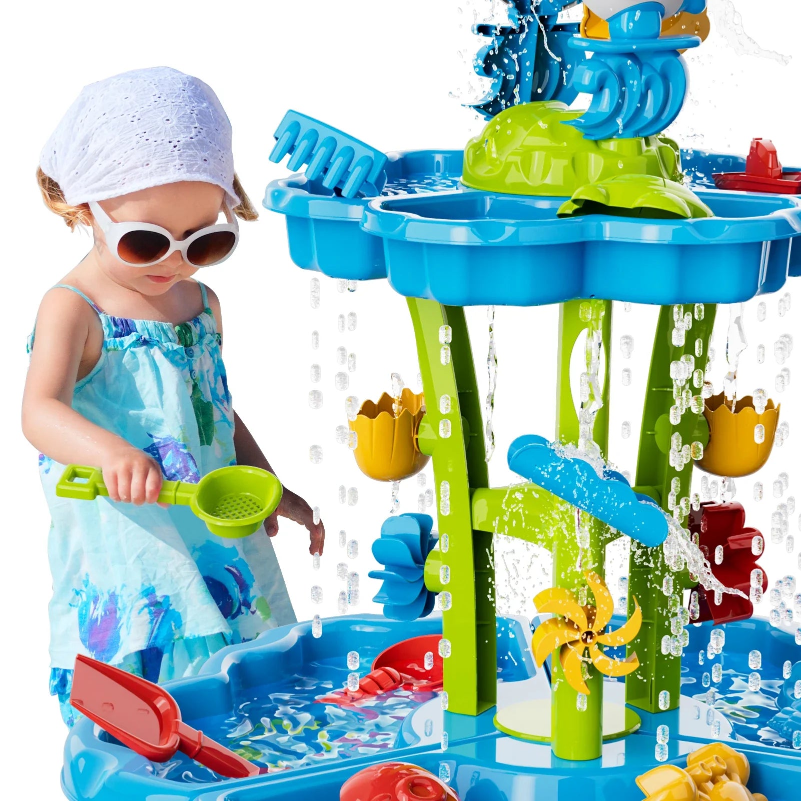 Kids Splash Sand And Water Table Toy Set Kids Water Table