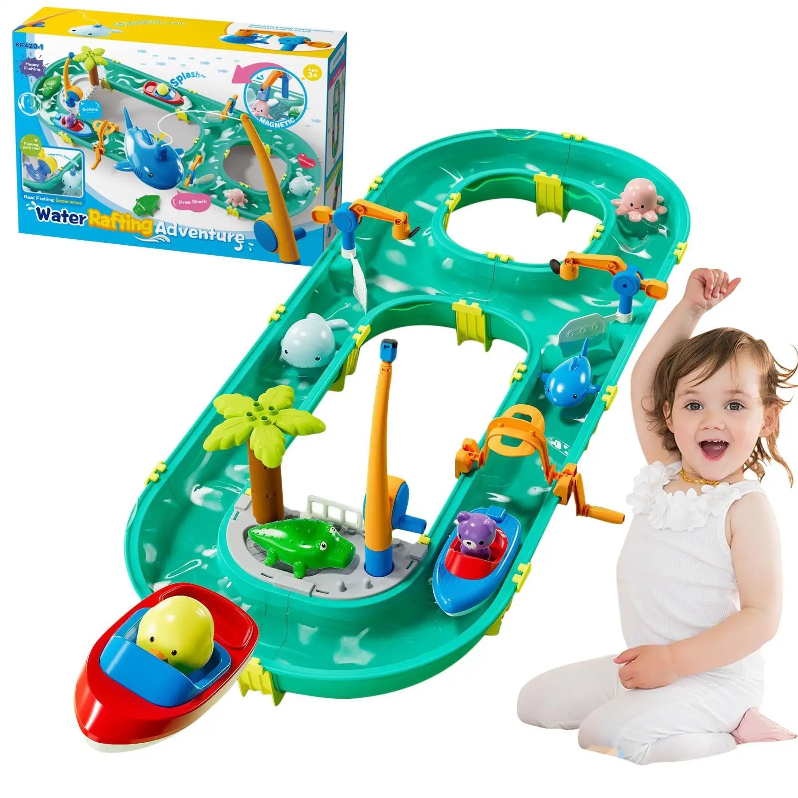 Kids Water Table Race Track Game Kids Water Table
