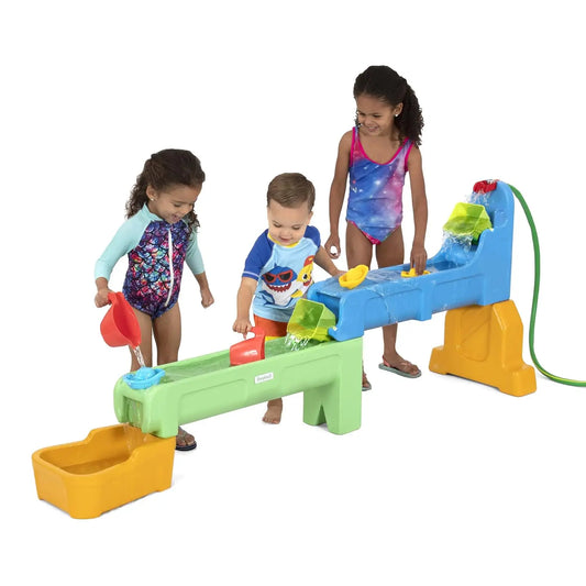 Rushing River Falls Multi Level Sand And Water Table Set Kids Water Table