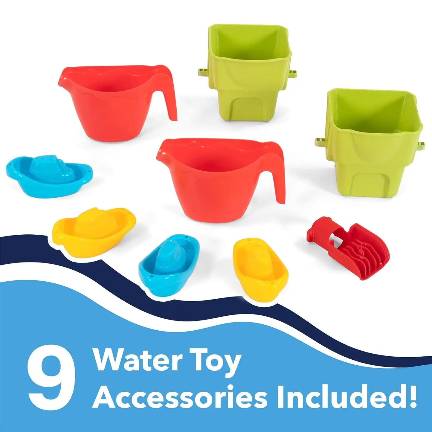Rushing River Falls Multi Level Sand And Water Table Set Kids Water Table