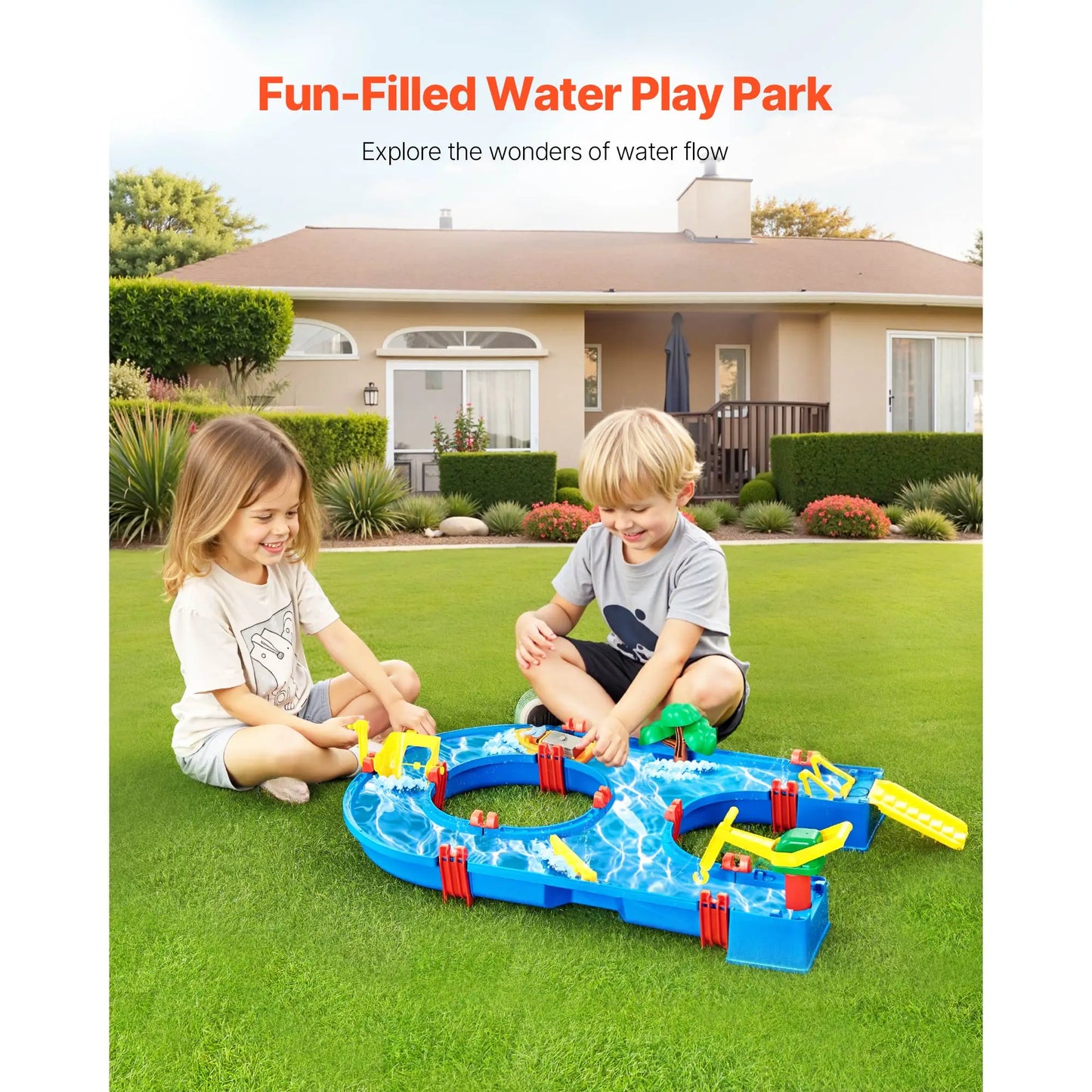 Summer Water Park Playset Kids Water Table