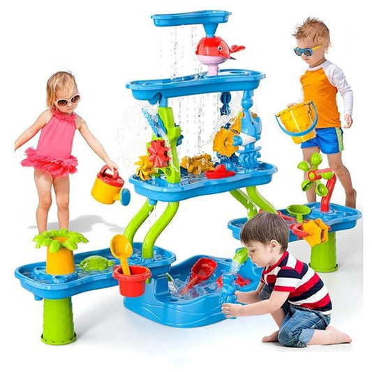 Tier Kids Sand Water Table Set Kids Water Table