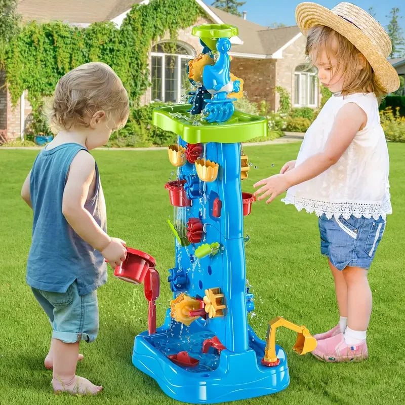 Waterfall Sand And Water Play Table Kids Water Table