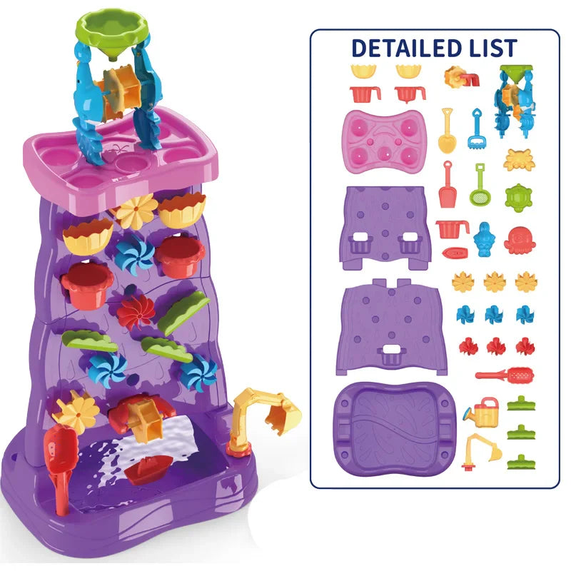 Waterfall Sand And Water Play Table Kids Water Table