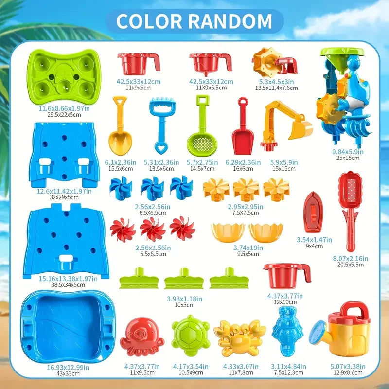 Waterfall Sand And Water Play Table Kids Water Table