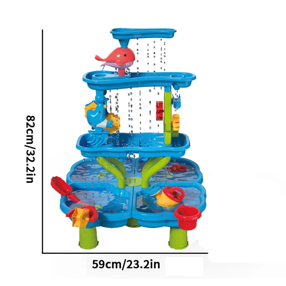Tier Kids Sand Water Table Set Kids Water Table
